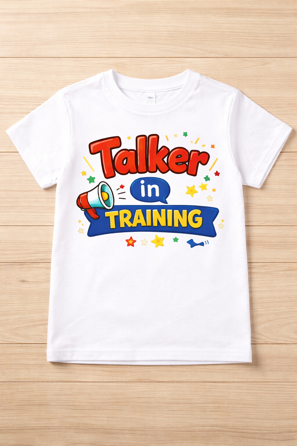 Talker in training